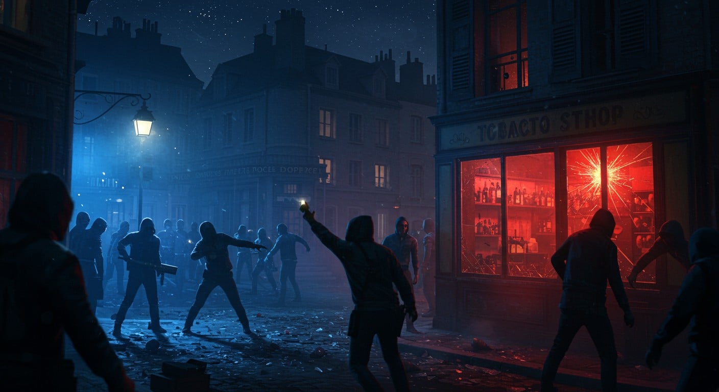 Compiègne secouée par des violences : commissariat attaqué, tabac pillé. Découvrez les causes et impacts de cette nuit agitée dans l’Oise.