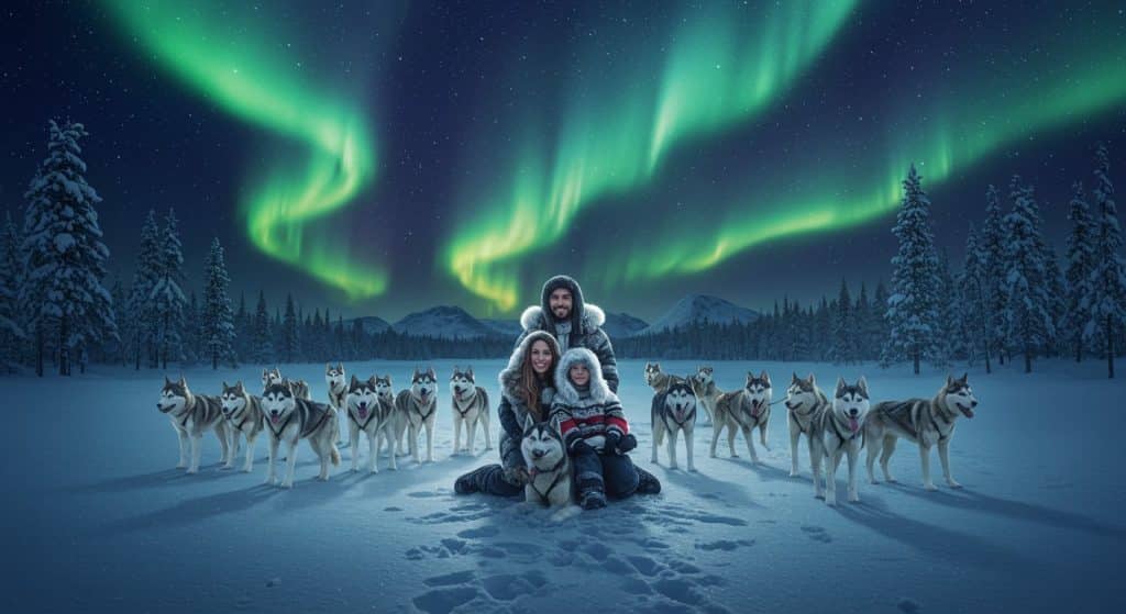 Vivre en Laponie : Une Aventure Familiale avec 20 Huskies