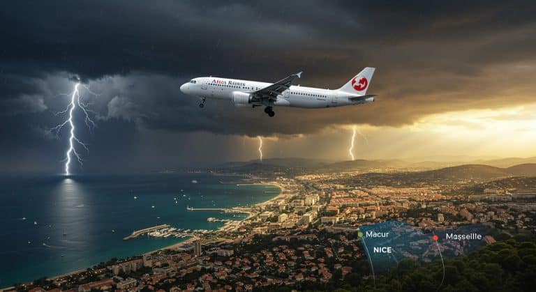 Vol Air France Dérouté : Nice à Marseille