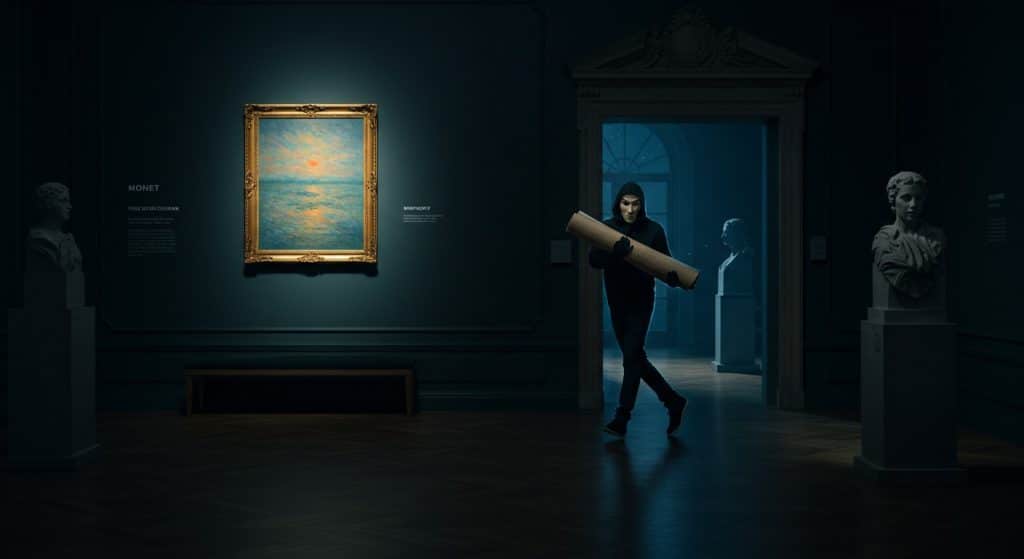 Vol Historique : Quand Monet Disparaît en 5 Minutes
