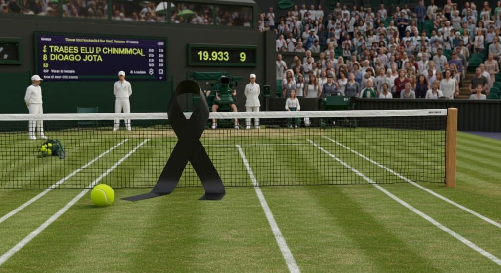 Wimbledon Brise Sa Tradition Pour Diogo Jota : Un Hommage Émouvant