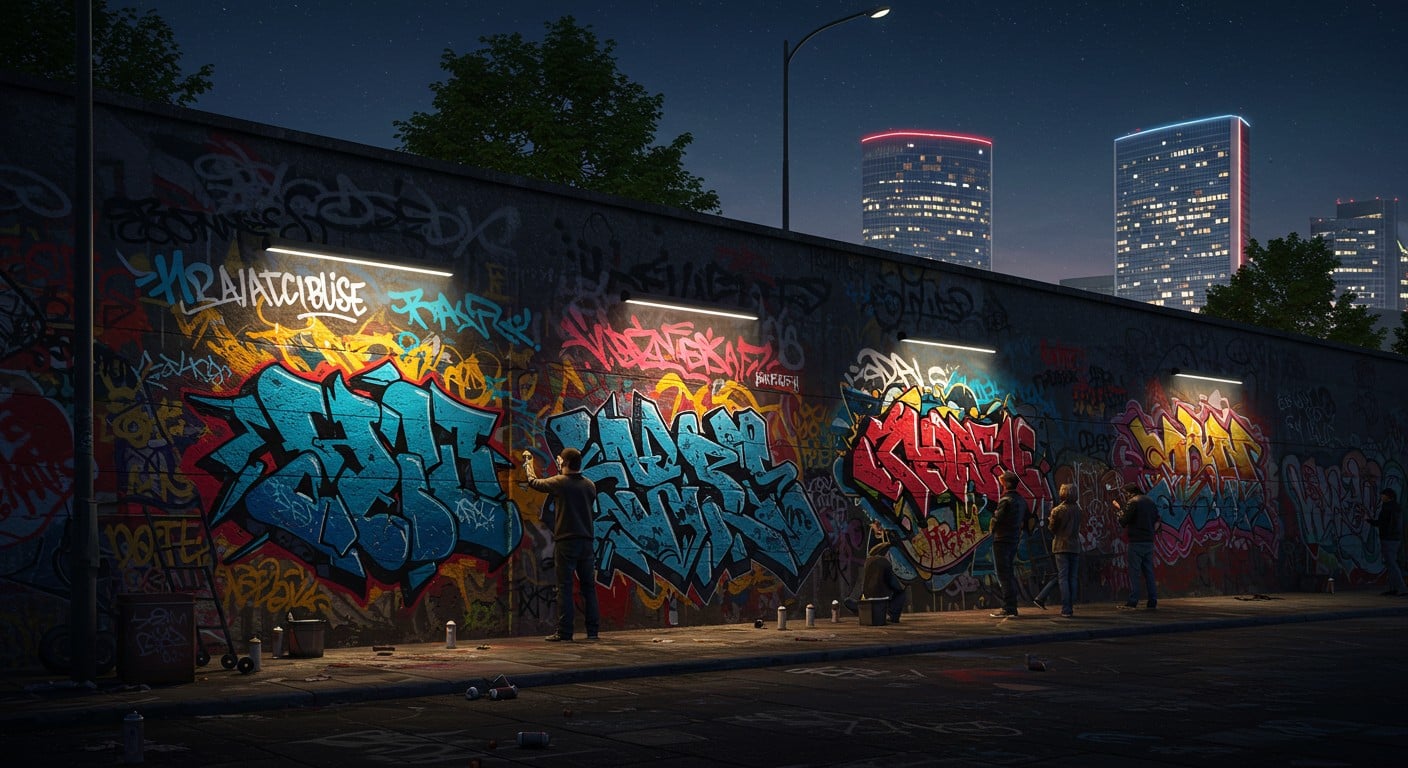 Plongez dans 35 ans d'histoire du graffiti à la Défense, des rues aux galeries. Découvrez les pionniers, leur passion et l'évolution du street art.