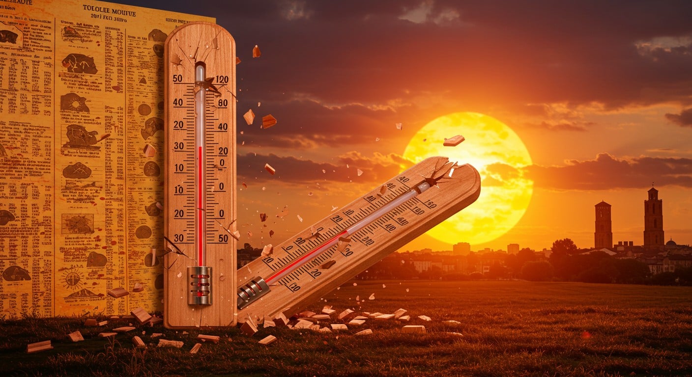 44 °C à Toulouse en 1923 : record réel ou légende ? Découvrez la vérité sur ce chiffre controversé et le changement climatique. Lisez la suite !