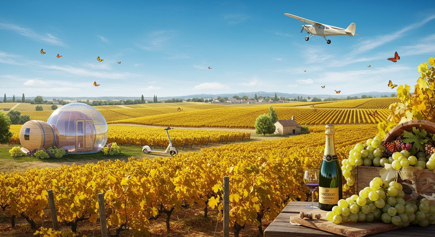 Découvrez 5 façons uniques de profiter des vignes de Champagne dans l’Aube : balades, dégustations et expériences immersives vous attendent !