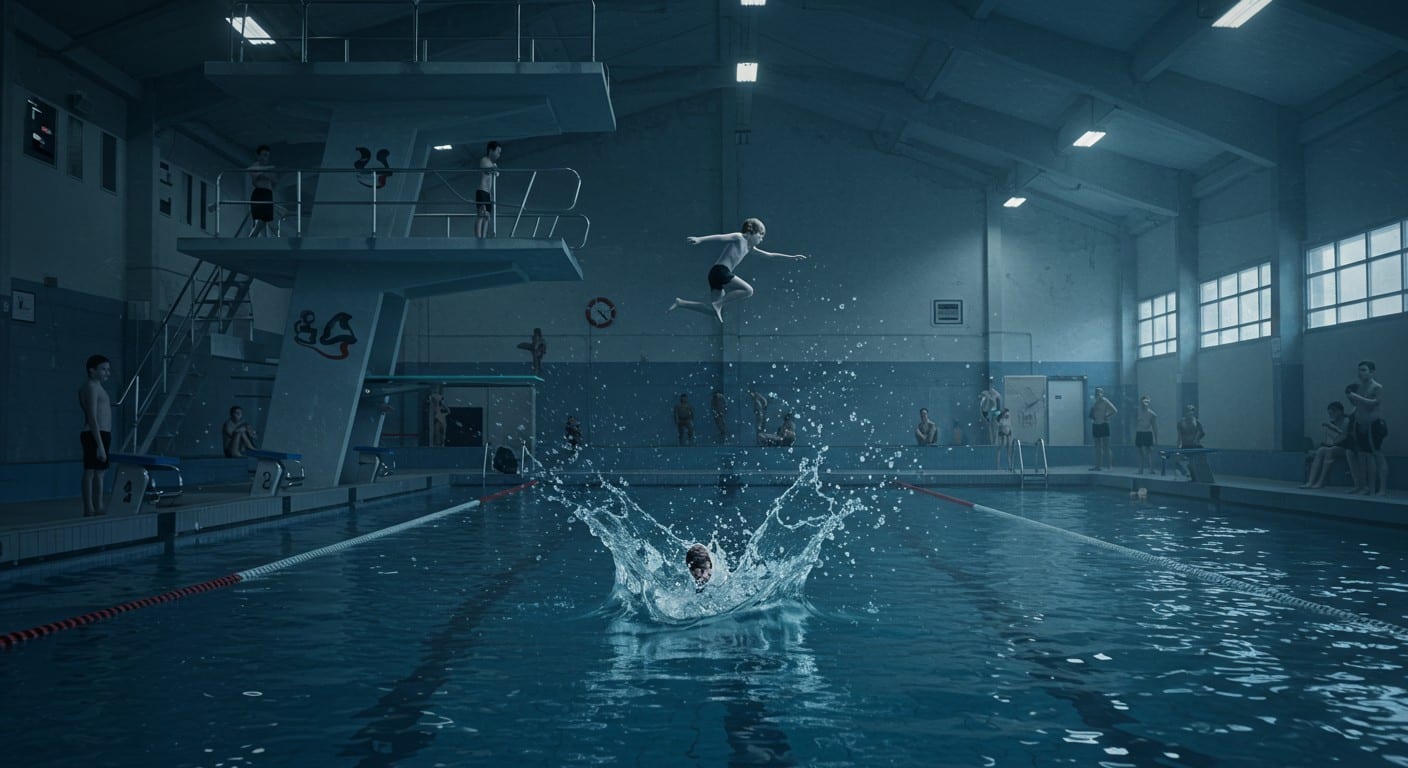Drame en piscine : un enfant saute d’un plongeoir et tue un homme de 67 ans. Découvrez les détails de cet accident tragique et ses implications.