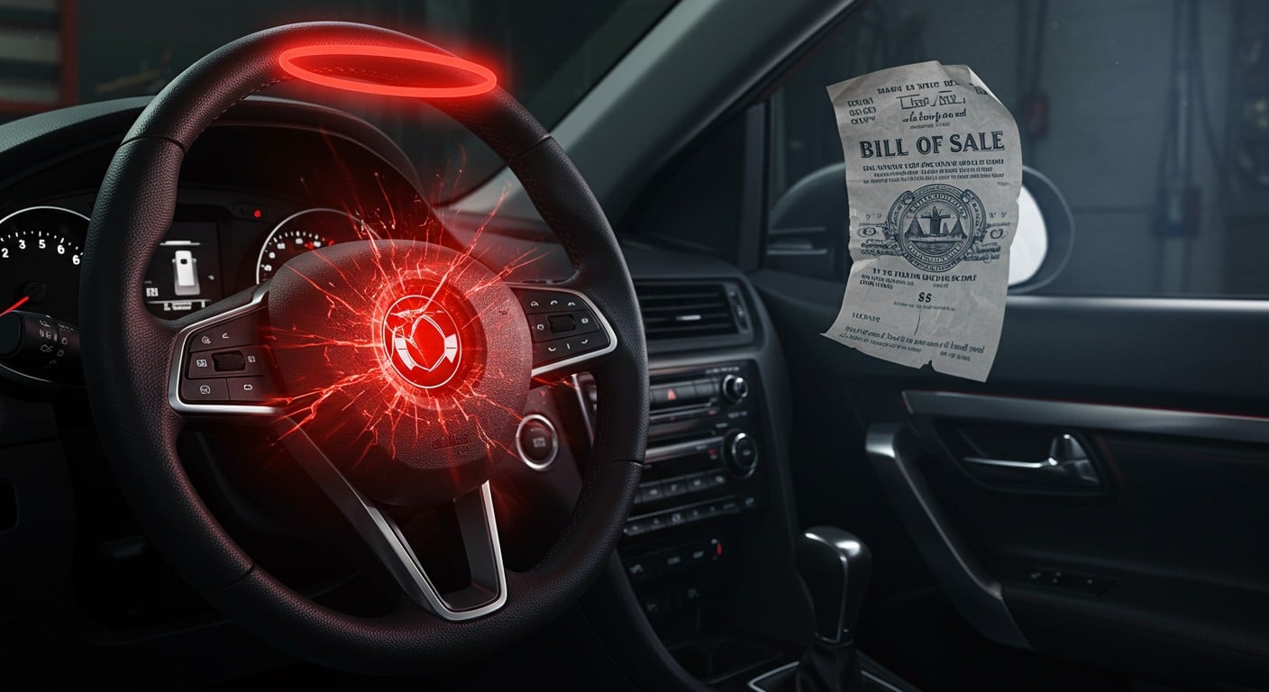 Vendre une voiture avec un airbag défectueux peut engager votre responsabilité. Découvrez les risques légaux et comment agir pour rester en règle.