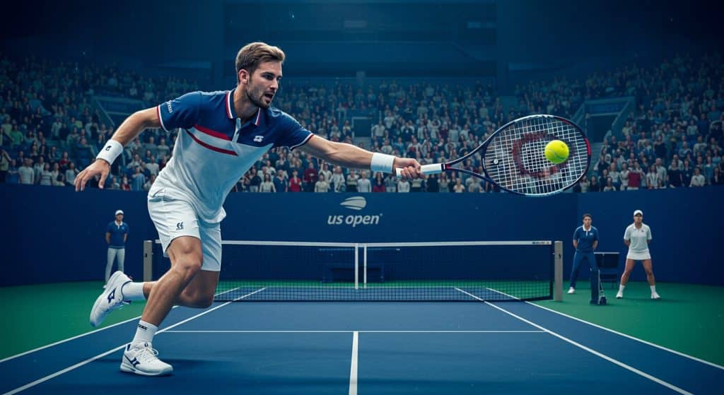 Arthur Rinderknech Brille à l’US Open : 8e de Finale Historique