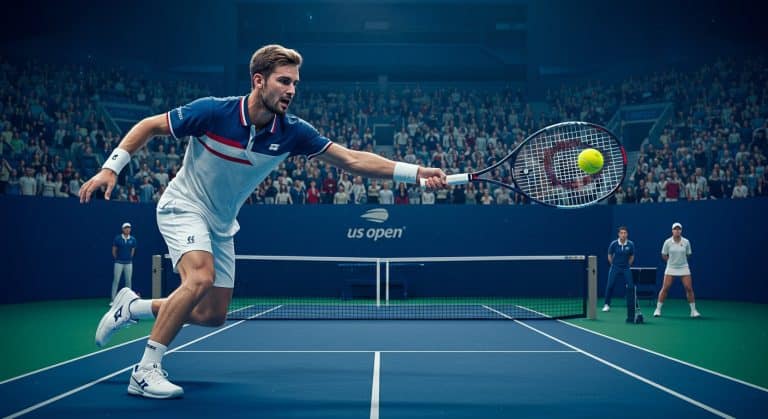 Arthur Rinderknech Brille à l’US Open : 8e de Finale Historique