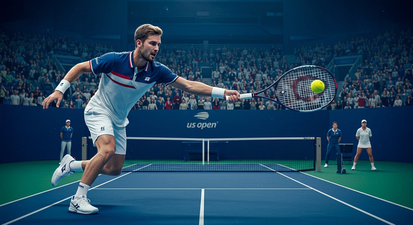 Rinderknech atteint les 8e de finale de l’US Open 2025 face à Bonzi. Défiera-t-il Alcaraz ? Découvrez son parcours et les enjeux de ce duel français.