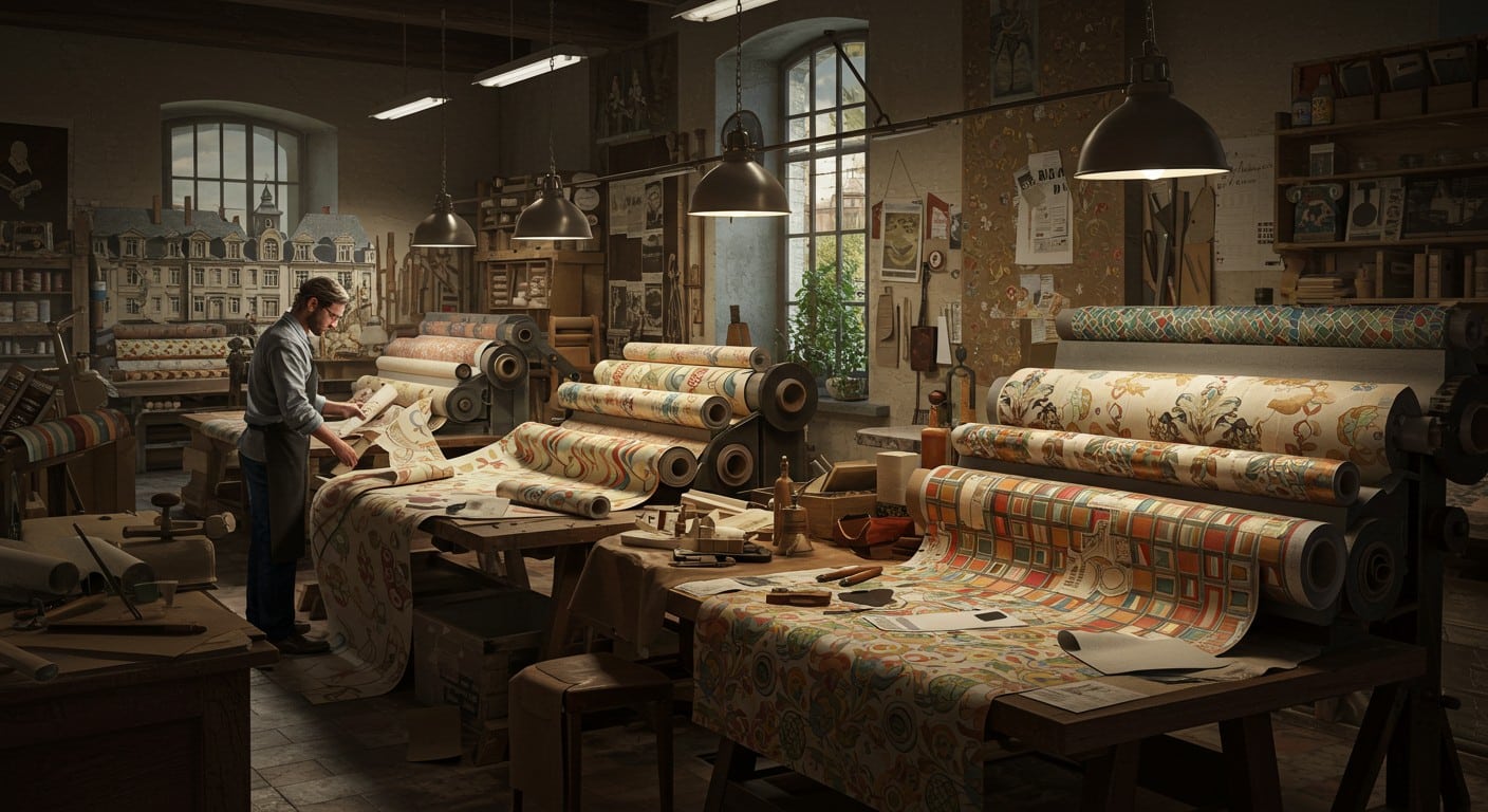 Découvrez l’exposition unique de l’atelier d’Offard à Tours, maître du papier peint traditionnel et innovant, jusqu’au 31 août. Plongez dans un savoir-faire d’exception !