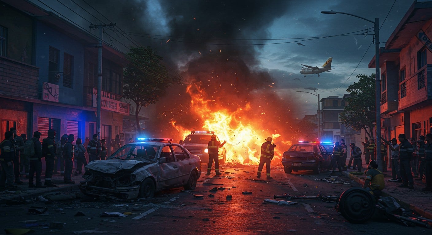 Une voiture piégée explose à Cali, Colombie, faisant 5 morts et 36 blessés. Découvrez les détails de cet attentat et ses impacts sur la ville.