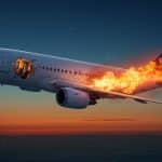 Atterrissage d’Urgence : Panique à Bord d’un Avion en Feu