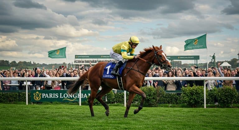 Bad Boy Triomphe au Quinté de ParisLongchamp
