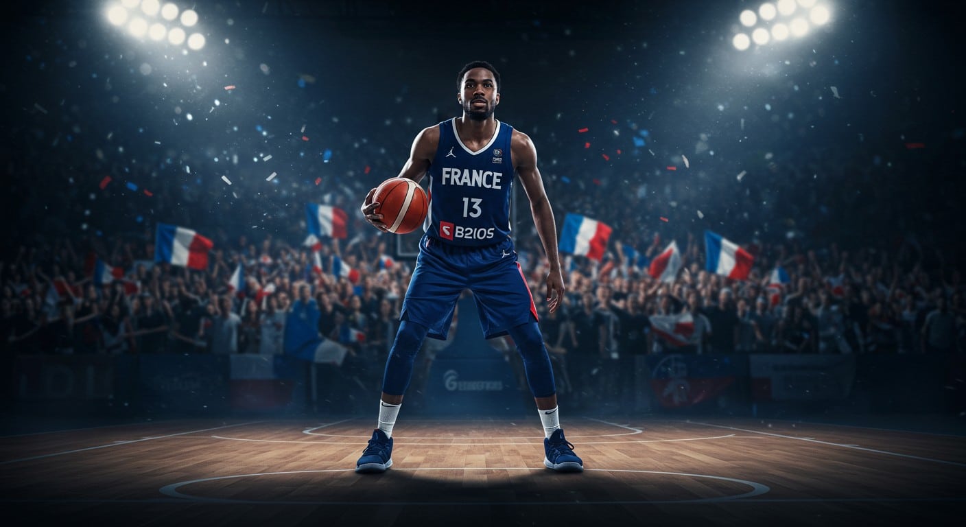 Matthew Strazel forfait pour l’Eurobasket 2025, Nadir Hifi revient avec les Bleus. Découvrez les enjeux pour l’équipe de France !