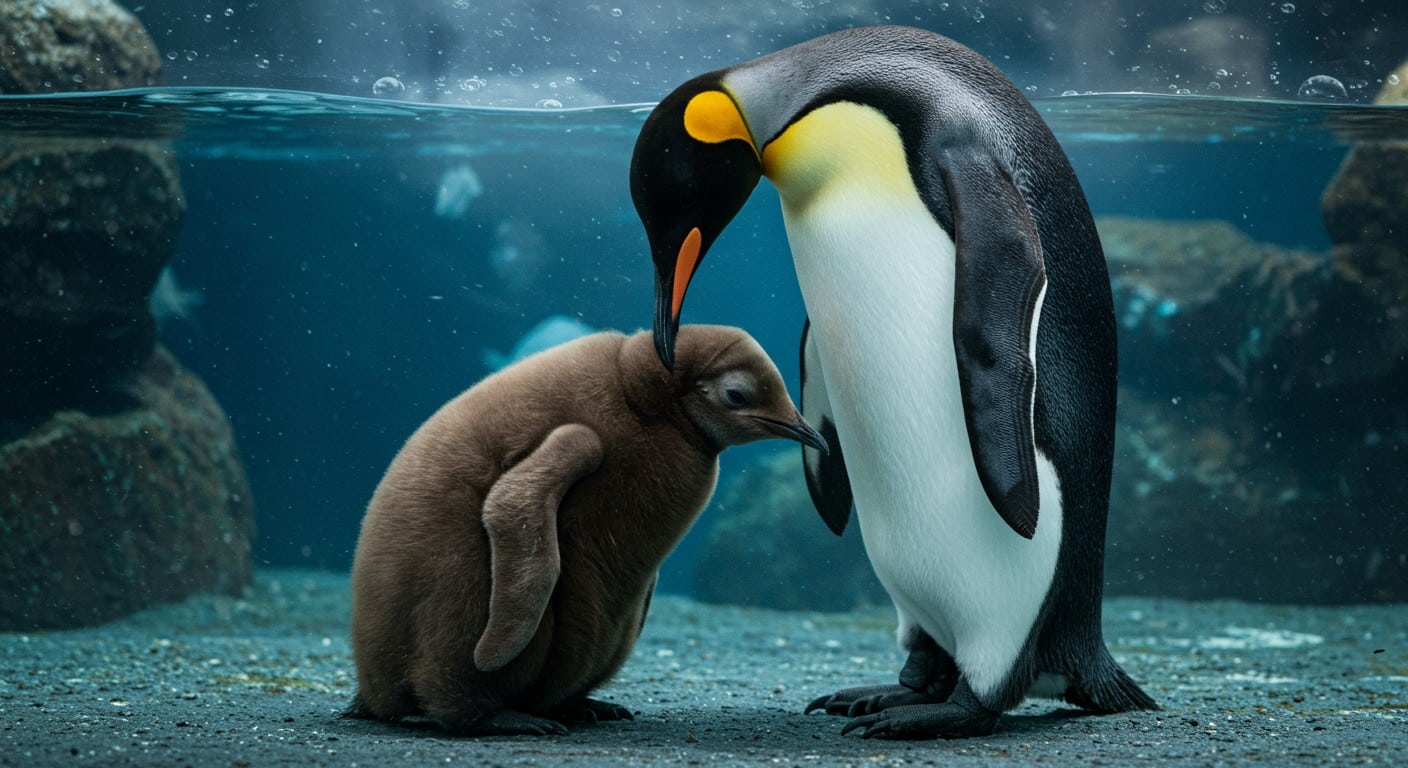 Un bébé manchot royal est né à l’aquarium de Val-d’Europe ! Découvrez cet événement rare et son impact sur la préservation de cette espèce menacée.