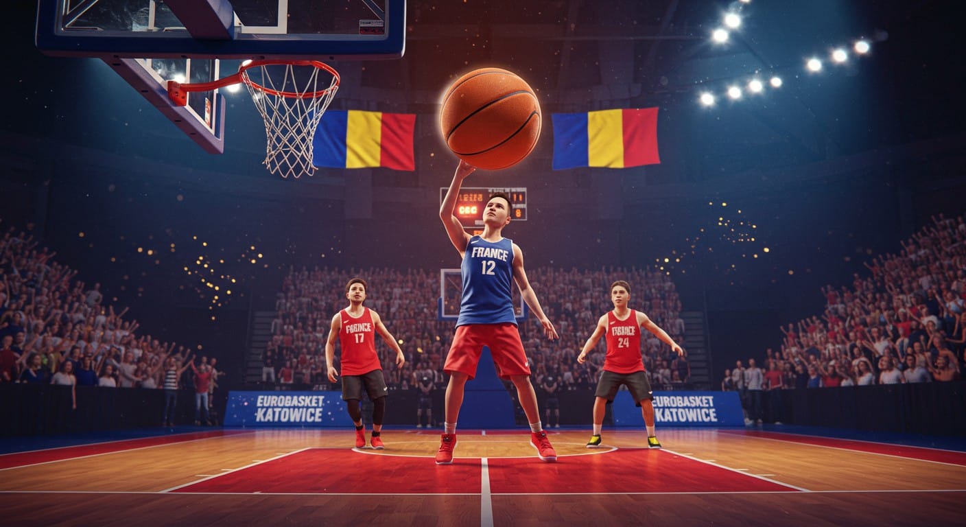 Ne manquez pas Belgique-France à l’Eurobasket 2025 ! Découvrez l’horaire, la chaîne TV et les clés du match des Bleus à Katowice.