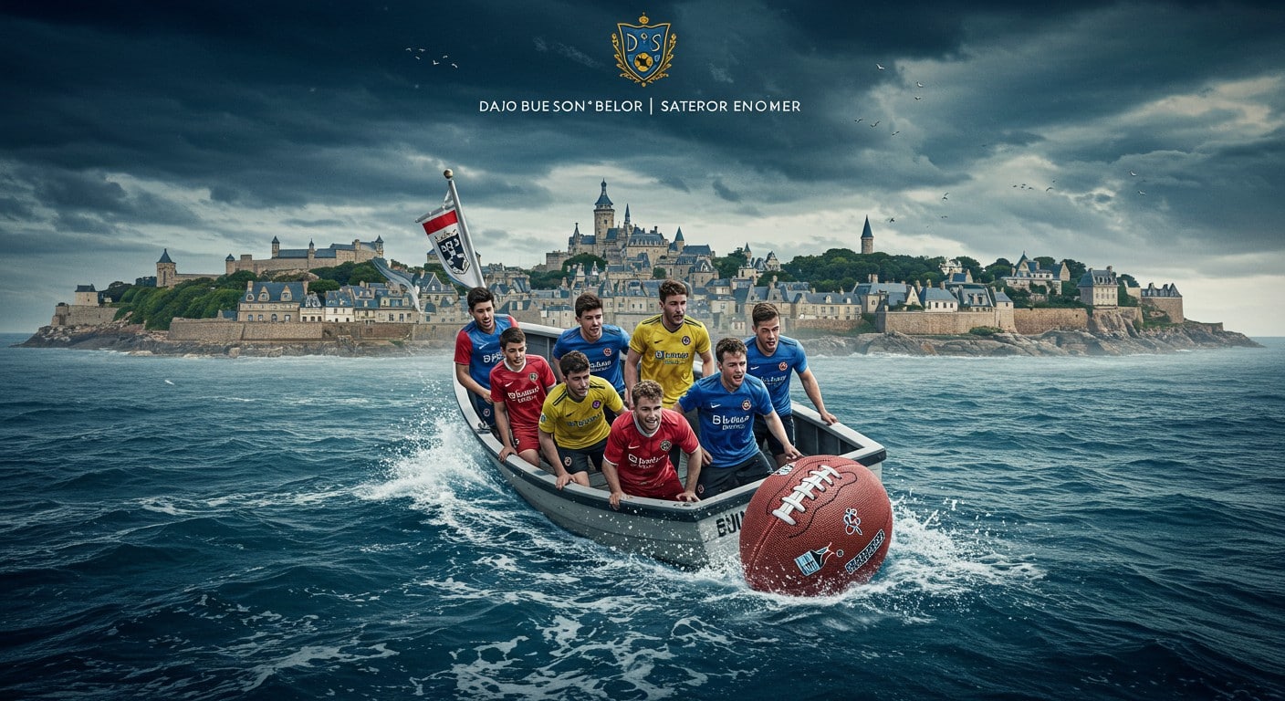 Découvrez comment le club de Belle-Île-en-Mer défie la mer et la logistique pour vivre sa passion du football. Une aventure unique en Coupe de France !