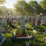 Bénévoles Restaurent Dignité au Cimetière Musulman