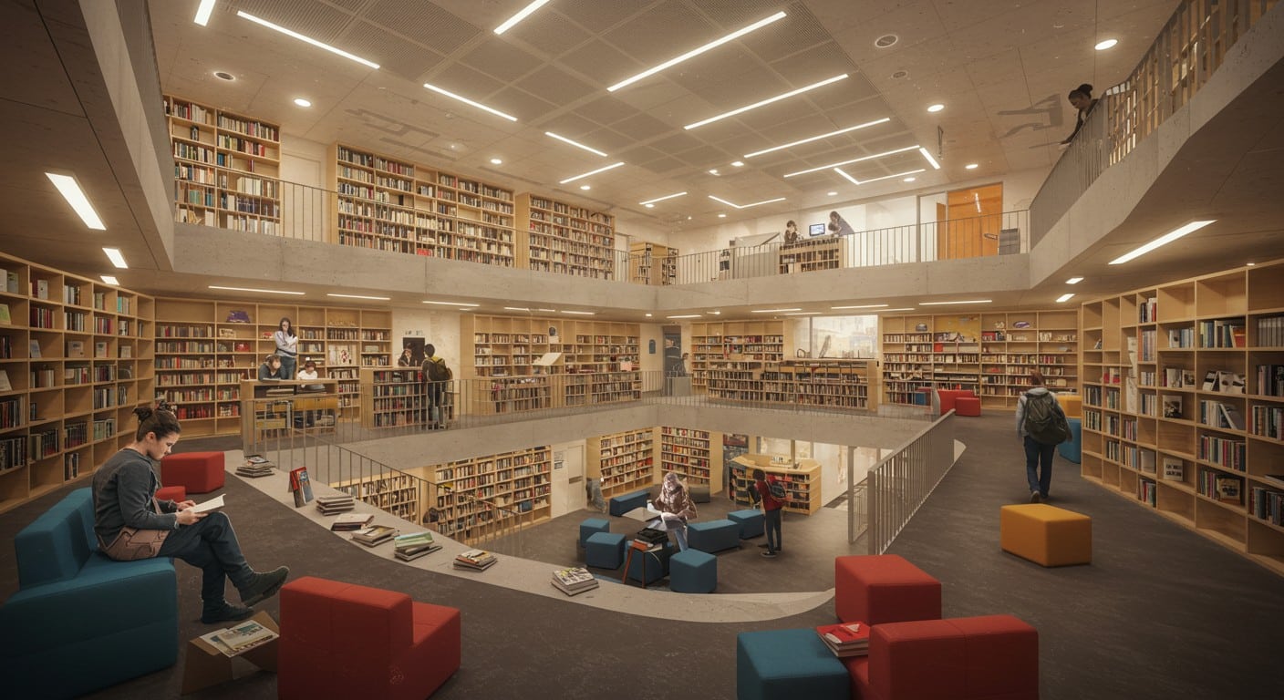 Découvrez la réouverture de la Bibliothèque publique à Bercy, un espace culturel innovant à Paris. Un lieu pour tous, étudiants et retraités, dès août 2025.