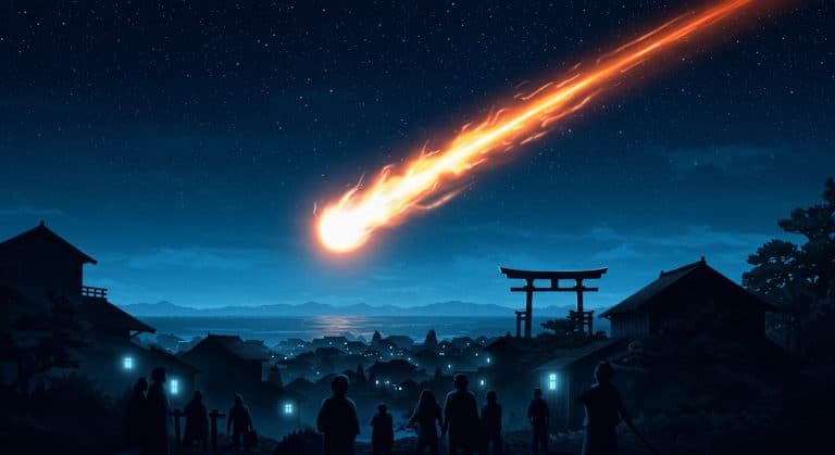 Boule de Feu Éclaire le Ciel Japonais : Un Spectacle Céleste