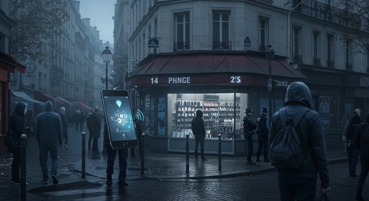 Braquage audacieux dans une boutique parisienne : deux adolescents interpellés grâce à la technologie GPS. Découvrez les détails de cette affaire !