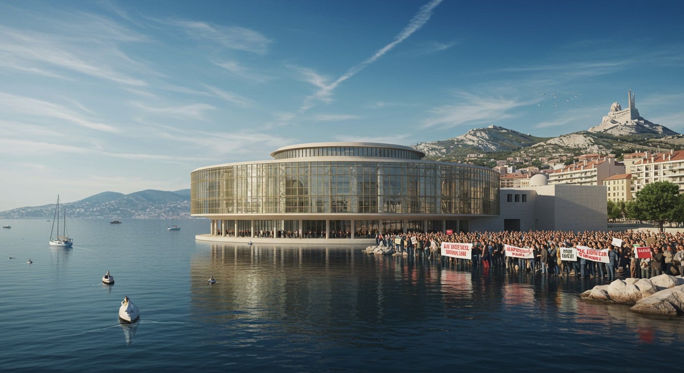 Le « Camembert » de Cousteau, joyau moderniste de Marseille, menacé de démolition, mobilise les habitants. Découvrez leur combat pour sauver ce symbole maritime.