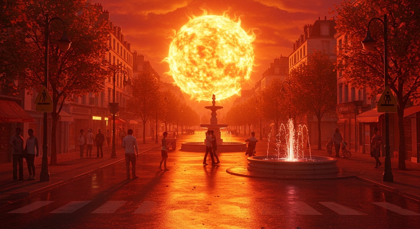Vague de chaleur intense en France : 5 départements en vigilance rouge. Découvrez les impacts, conseils et prévisions pour affronter la canicule 2025.