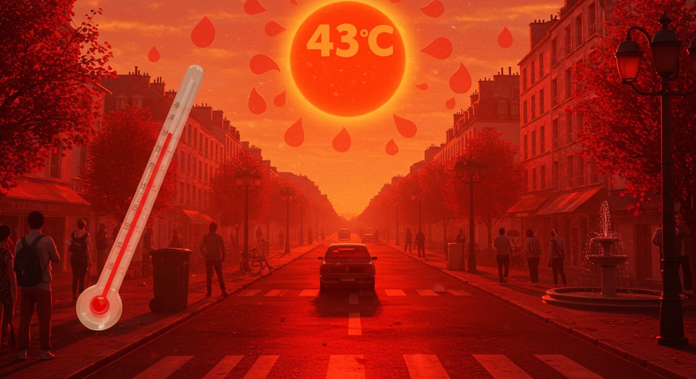 Vague de canicule historique en France : records de température dans plusieurs villes. Découvrez les impacts et solutions face à cette chaleur extrême.