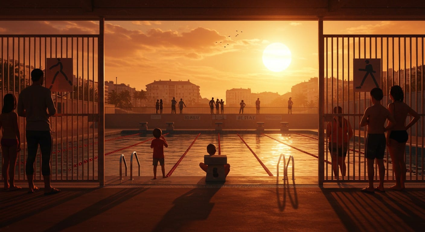 À Marseille, la canicule rend les piscines gratuites, mais leur fermeture en série frustre les habitants. Découvrez les causes et impacts de cette crise.