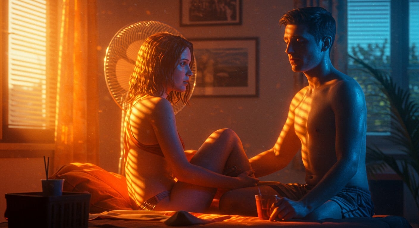 Faire l’amour en canicule : dangereux ? Découvrez les risques et conseils pour rester en sécurité sous la chaleur estivale.