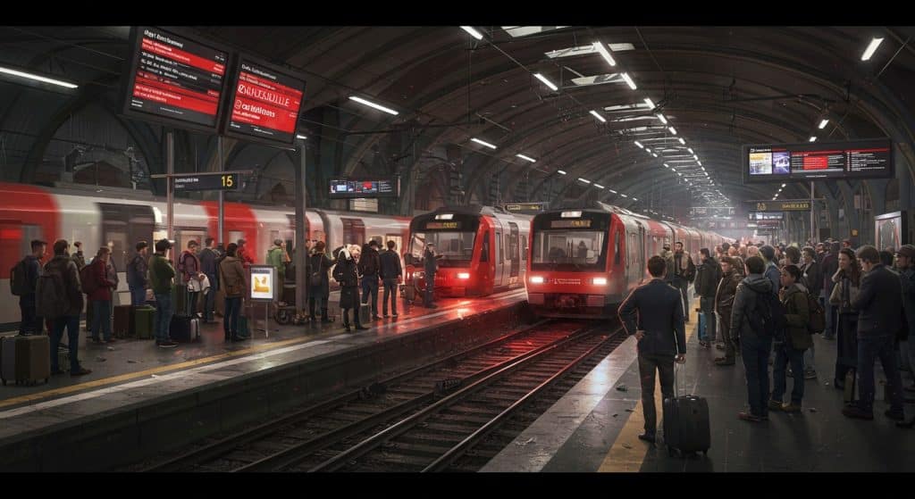 Chaos Ferroviaire : Incident Électrique Perturbe les Eurostars