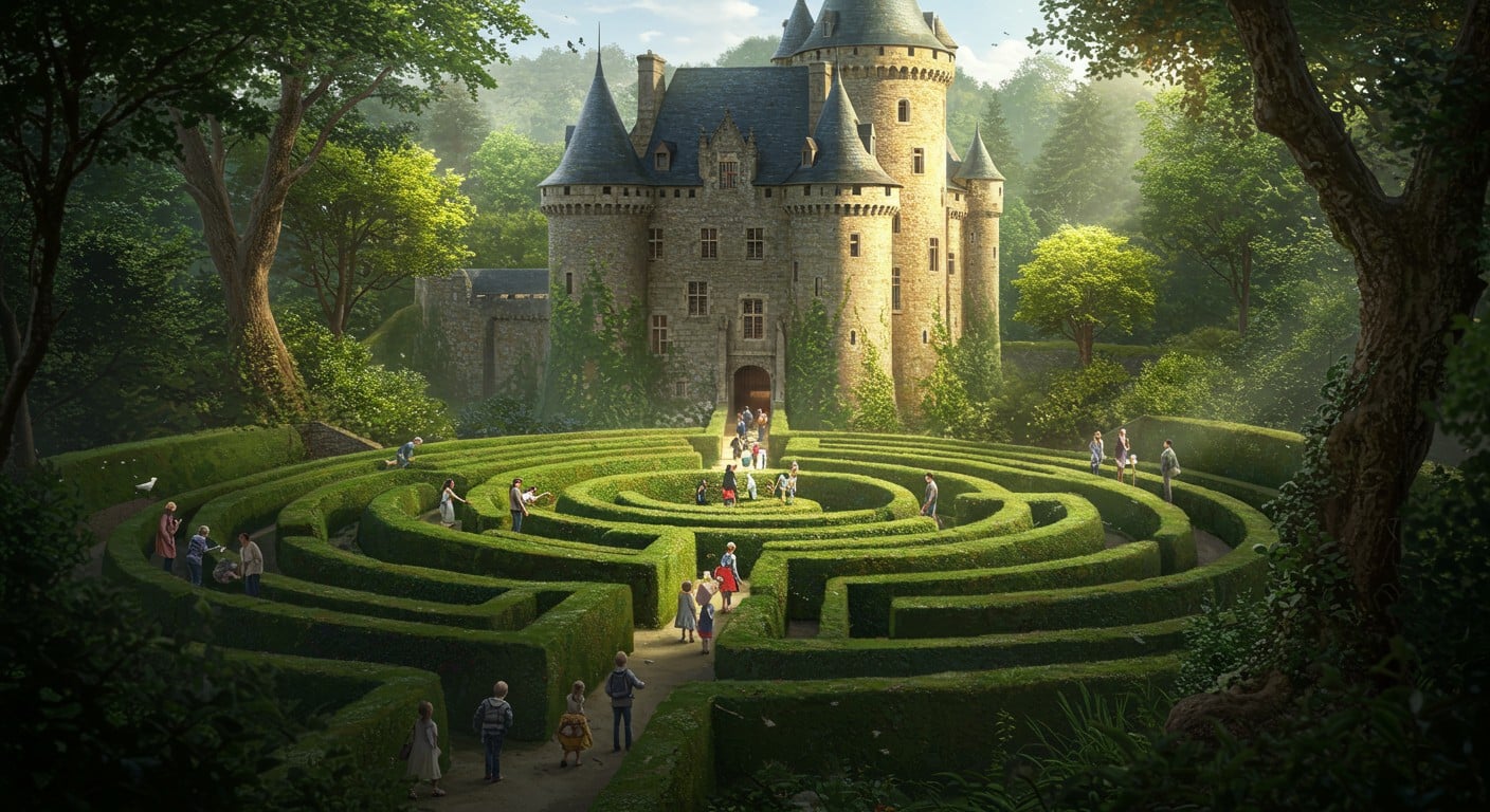 Découvrez le château de Kergroadez à Brélès : escape games, murder parties, labyrinthes et visites guidées pour une expérience immersive toute l’année !