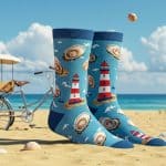 Chaussettes Oléron : Motifs Maritimes, Succès Garanti