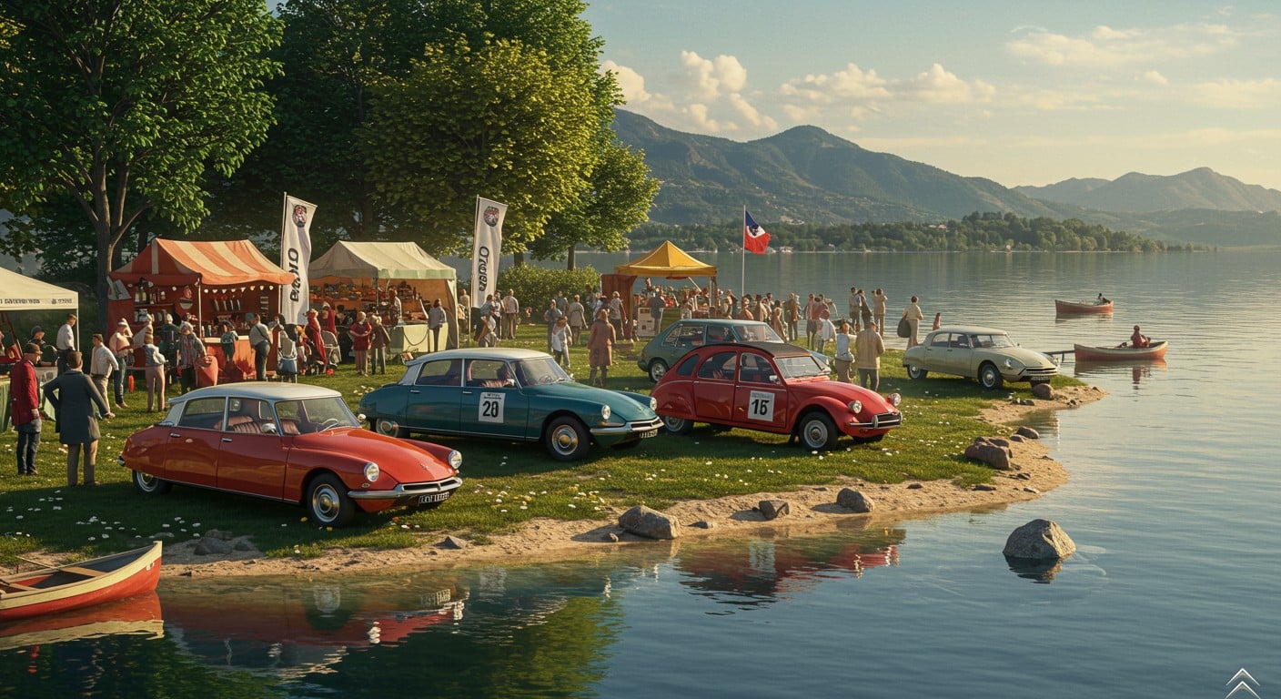 Les Citrodays 2025 au lac du Der réunissent des milliers de fans de Citroën pour célébrer les 40 ans de la BX Sport, 70 ans de la DS et plus encore !