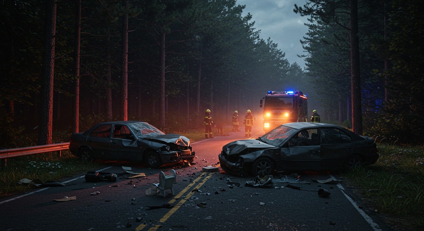 Accident frontal en forêt de Fontainebleau : deux enfants grièvement blessés. Enquête en cours pour déterminer les causes. Lisez pour en savoir plus.