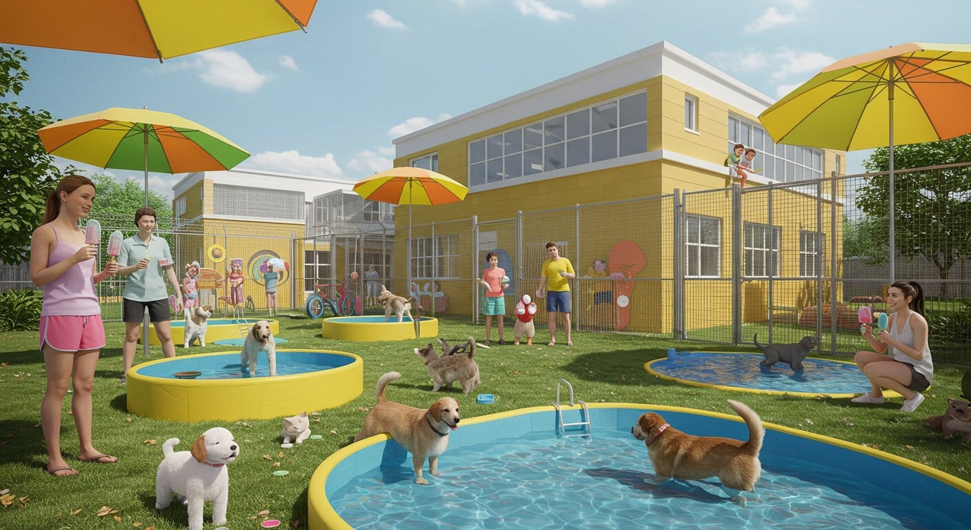 La SPA adapte ses refuges face à la canicule : parasols, mini-piscines et friandises glacées pour les animaux. Découvrez leurs solutions innovantes !
