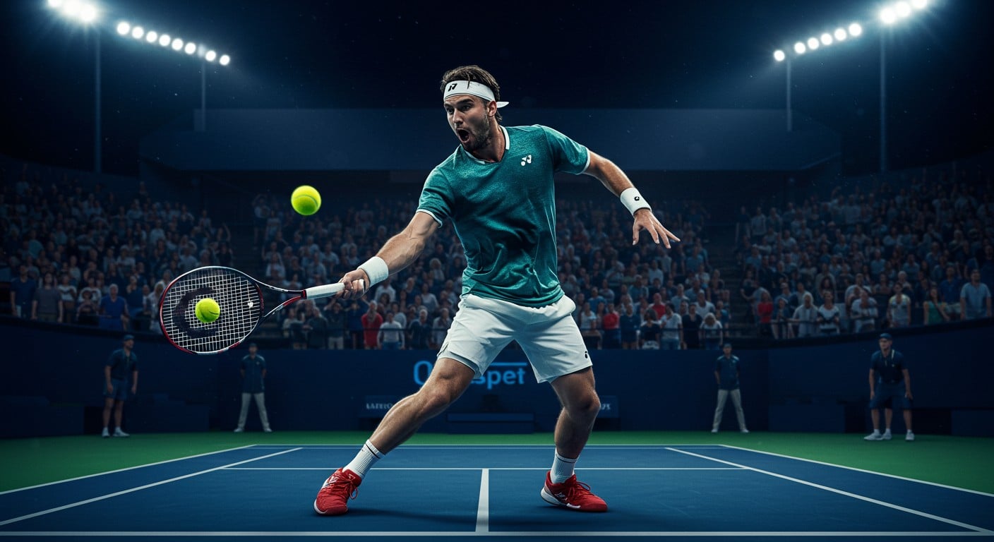 À 37 ans, Adrian Mannarino retrouve son meilleur tennis à l’US Open. Découvrez comment il renverse la vapeur grâce à sa passion et son travail acharné.