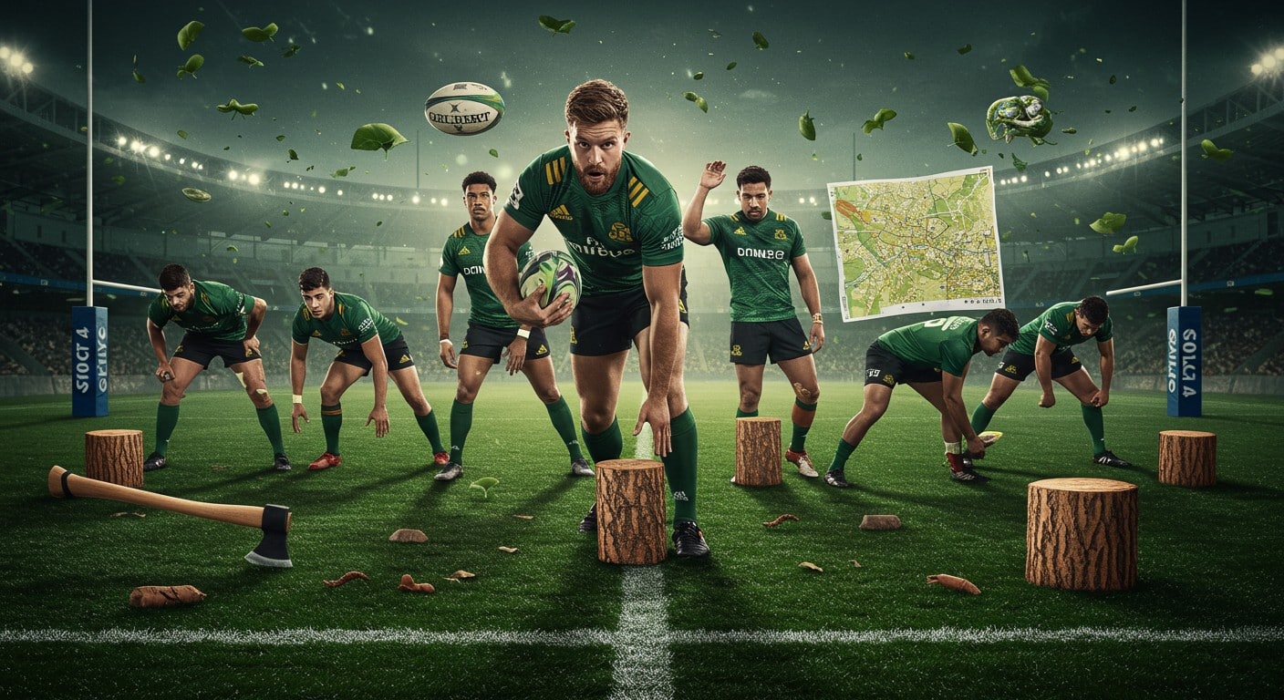 Découvrez comment les rugbymen du Top 14 se préparent pendant 8 semaines, entre entraînements physiques et activités insolites pour booster la cohésion.