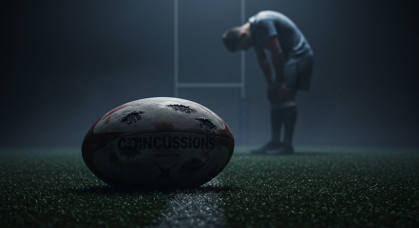 Le rugby pleure un ancien joueur, victime des commotions cérébrales. Découvrez l’impact dévastateur de ces blessures invisibles et les défis du sport.