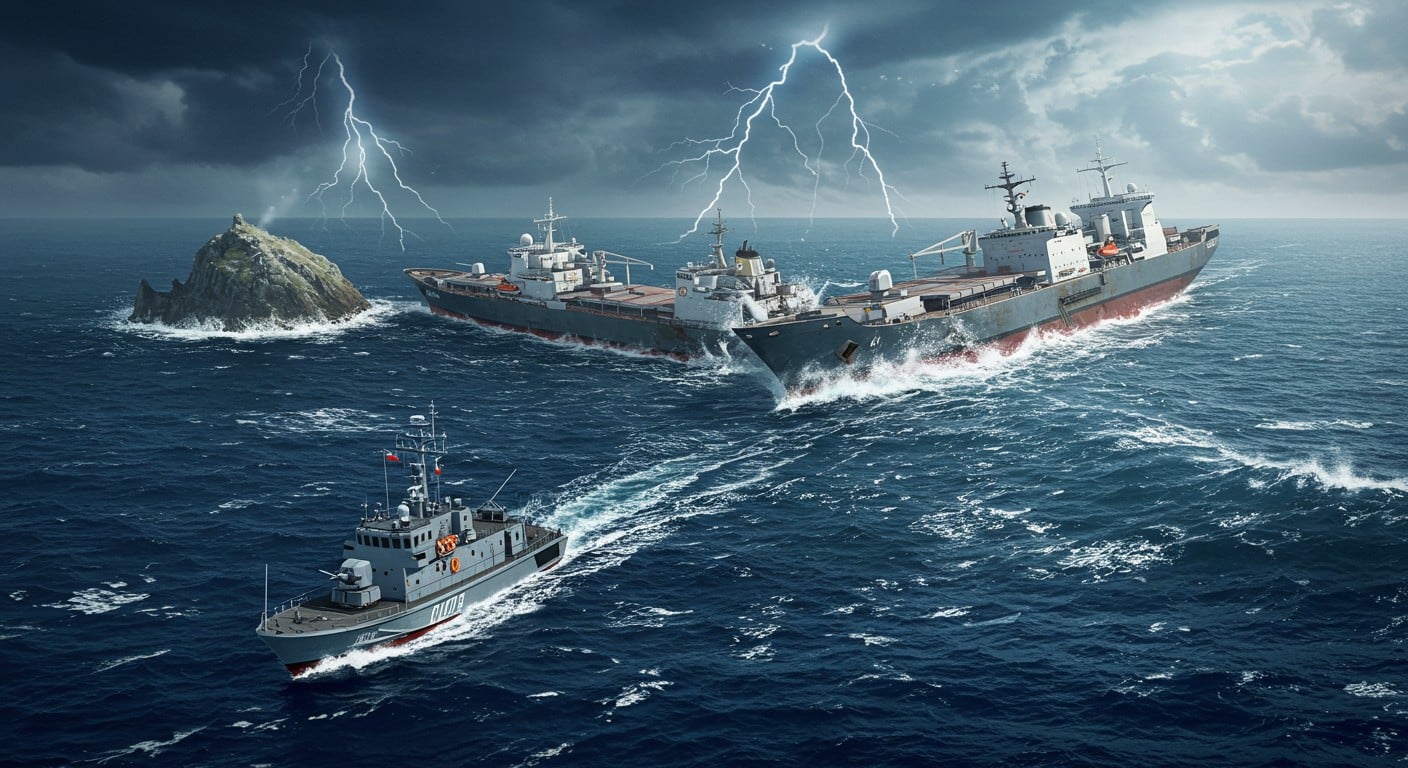 Collision entre navires chinois près du récif de Scarborough : tensions avec les Philippines. Quels enjeux pour la mer de Chine méridionale ?