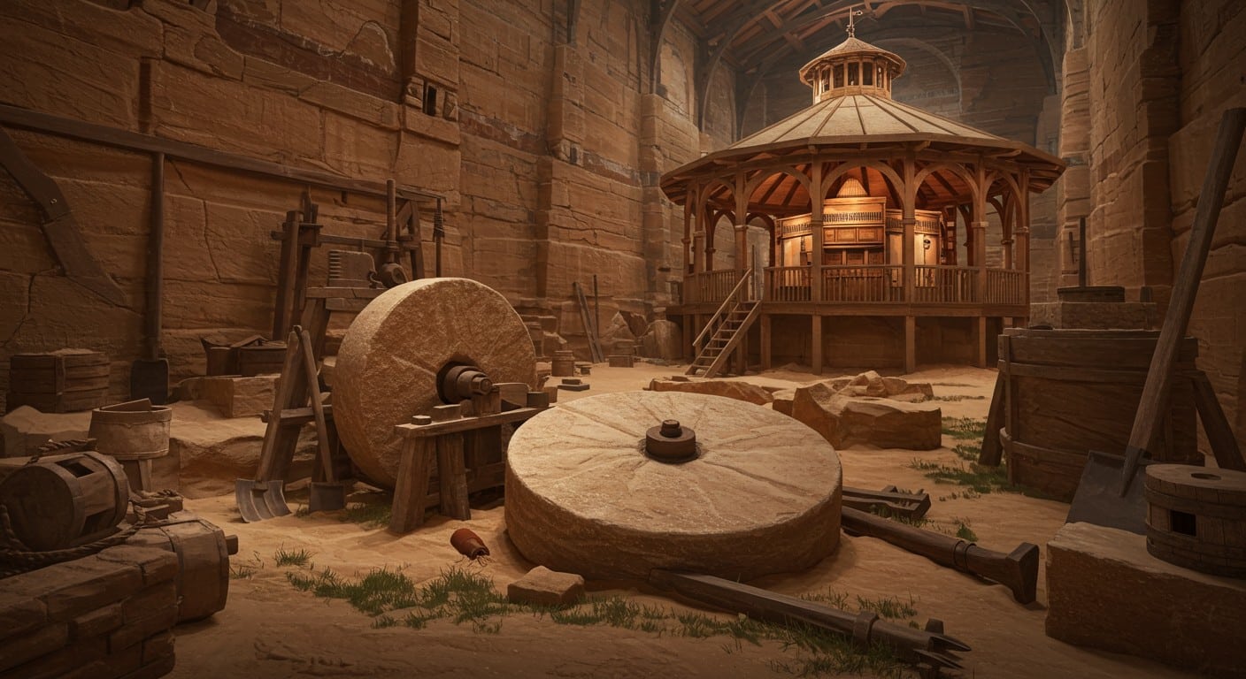 Découvrez le Conservatoire des Meules et Pavés d’Épernon, un musée unique en Europe dédié à l’histoire des carriers. Plongez dans un patrimoine industriel captivant.
