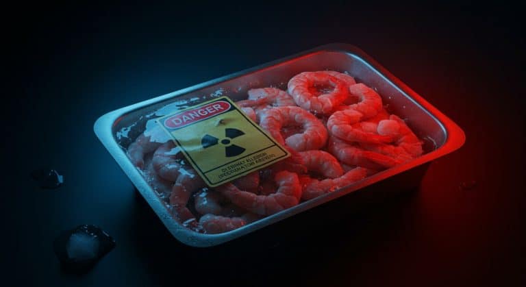 Contamination Radioactive : Alerte sur les Crevettes Surgelées