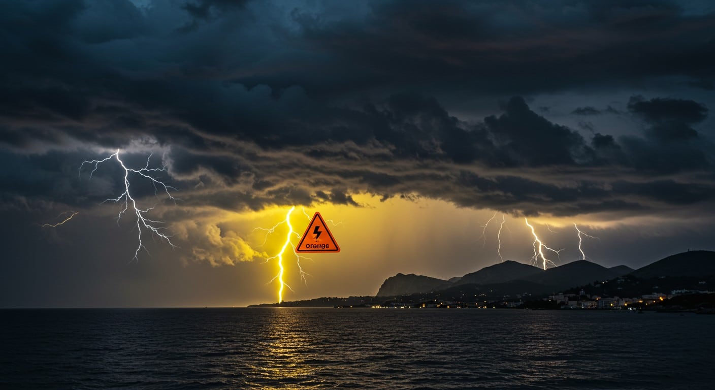 La Corse en vigilance orange pour orages ce jeudi soir. Découvrez les précautions à prendre, impacts attendus et conseils pour rester en sécurité.