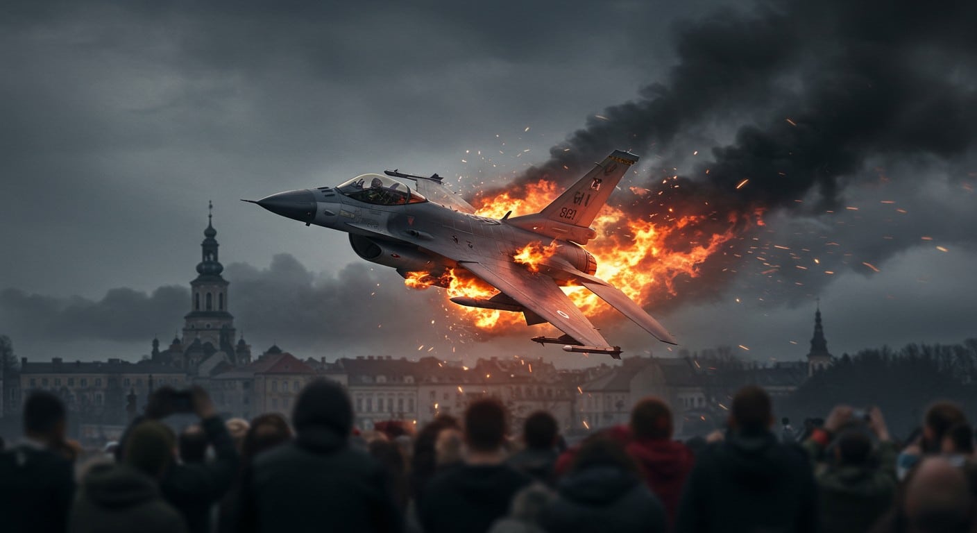 Crash tragique d’un F-16 en Pologne avant un show aérien : le pilote perd la vie. Découvrez les détails et les enjeux de cet accident.