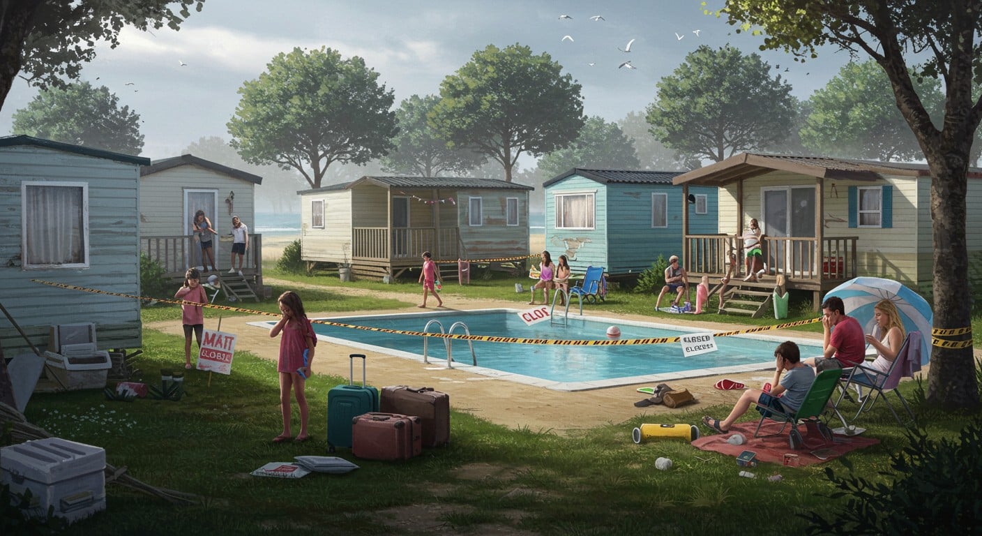 Vacances ruinées au camping de La Tranche-sur-Mer : fermetures, insalubrité et colère des clients. Découvrez ce scandale estival qui secoue la Vendée.