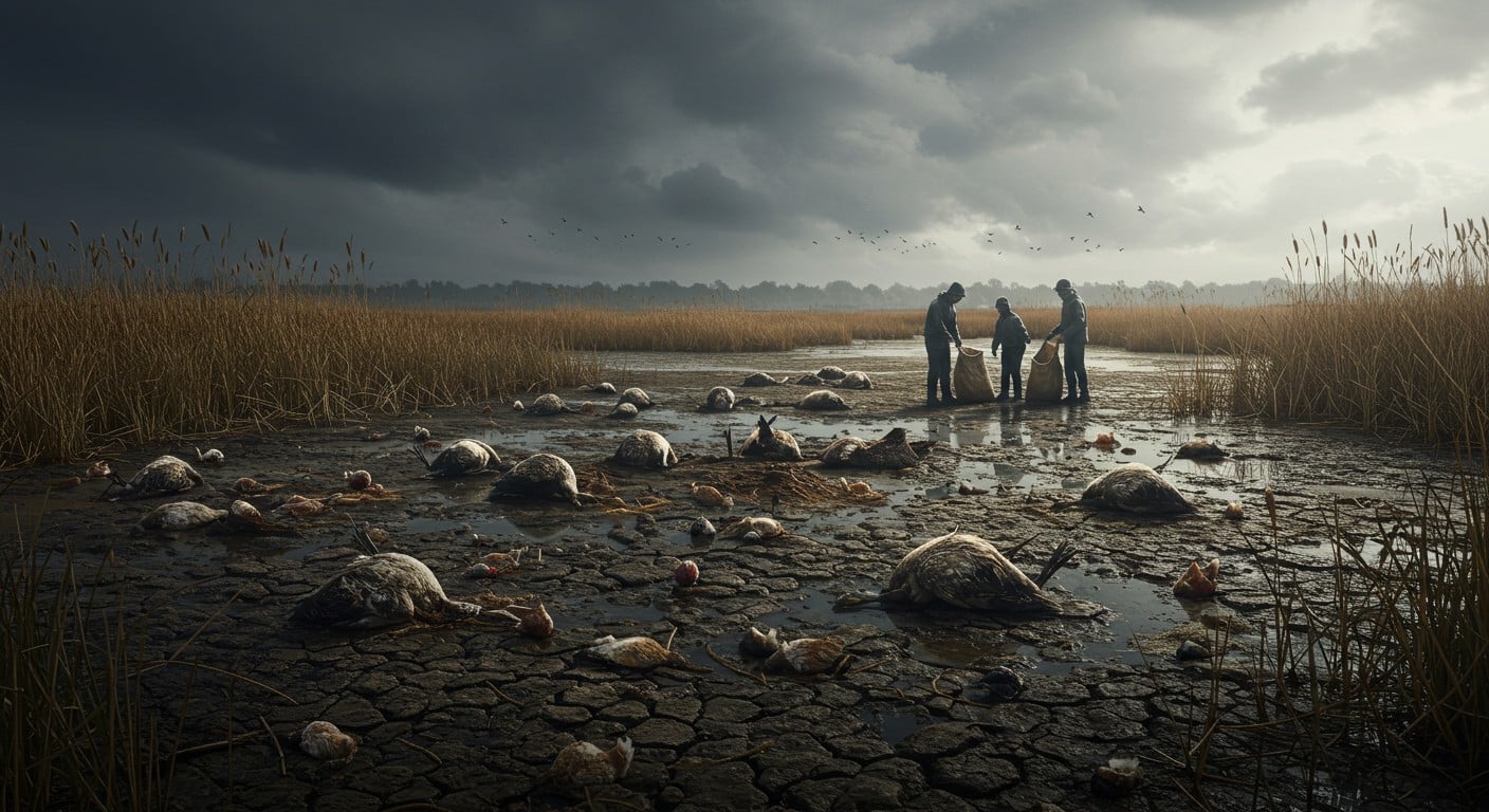 Le marais de Brière face à une crise écologique : botulisme, sécheresse et conflits sur l’eau. Découvrez les causes et impacts de ce drame environnemental.