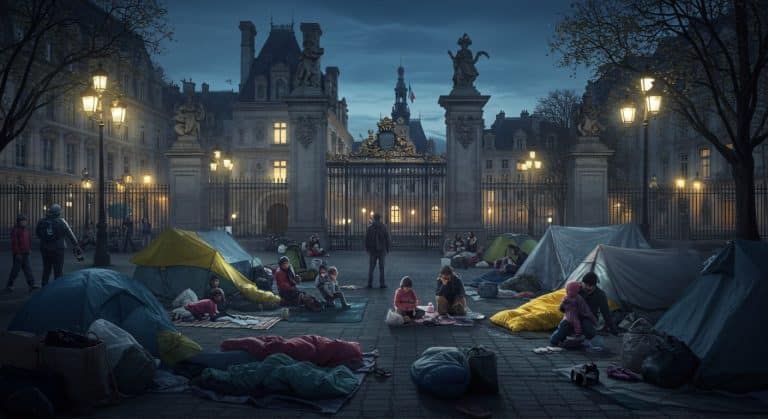 Crise de l’Hébergement à Paris : 200 Migrants dans l’Attente