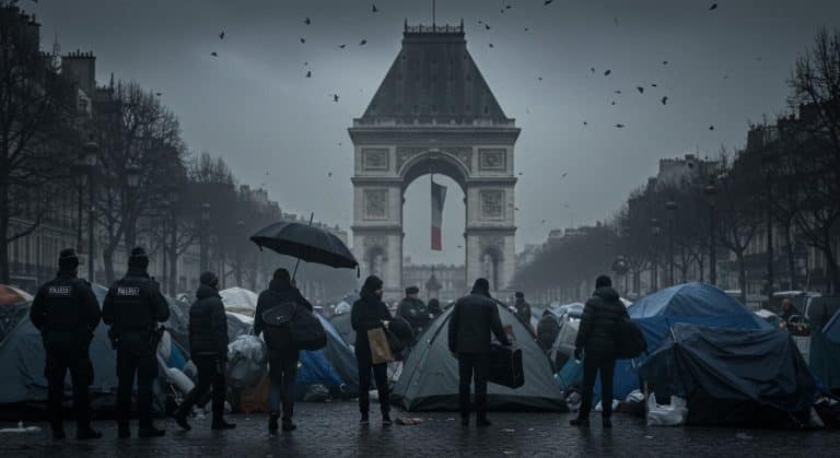 Crise des Sans-Abri à Paris : Évacuation et Défis Urbains
