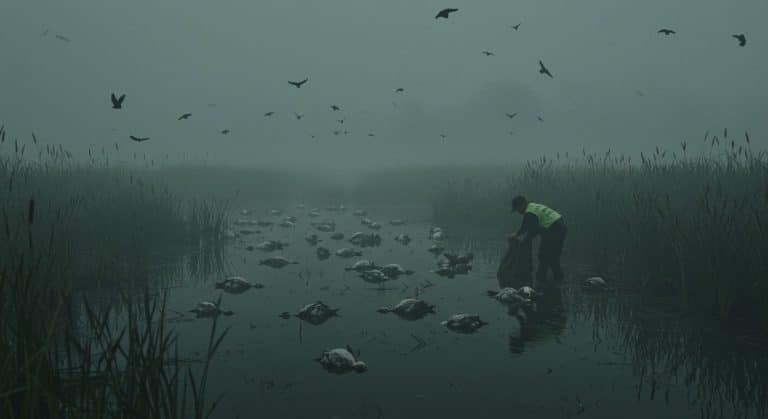 Crise Écologique : Oiseaux Décimés dans le Marais de Brière