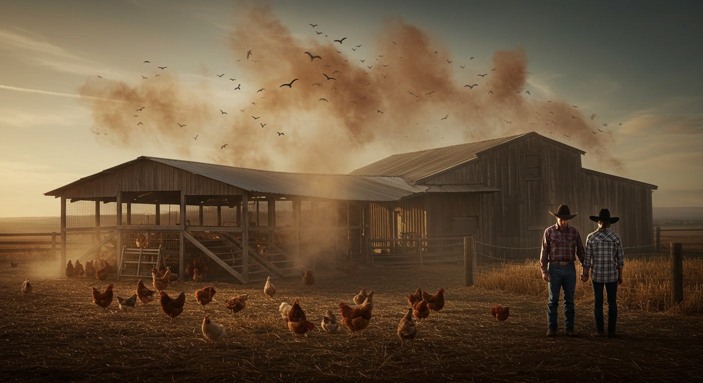 Une ferme bio doit abattre 8 200 poules saines à cause d’une trace de salmonelle. Découvrez les impacts sur les éleveurs et l’agriculture. Lisez la suite !